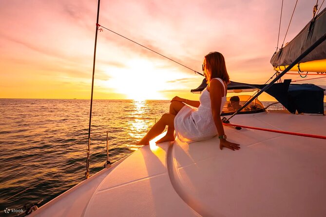 2-Hours Barcelona Sunset Sailing Tour - The Sagrada Familia from offshore