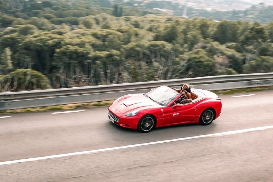 40min Supercar Driving Experience - Old Montjuïc F1 Circuit - Barcelona views and the Olympic Ring