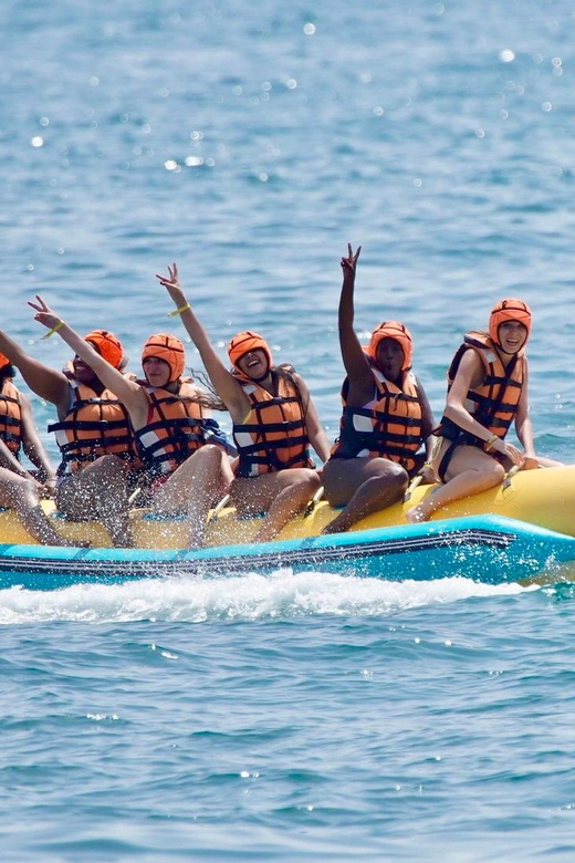 Banana Boat Barcelona - A Short, Splashy Ride off Barcelona