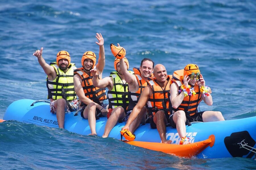 Banana Boat Barcelona - Meeting at Brutal WaterSports Barcelona