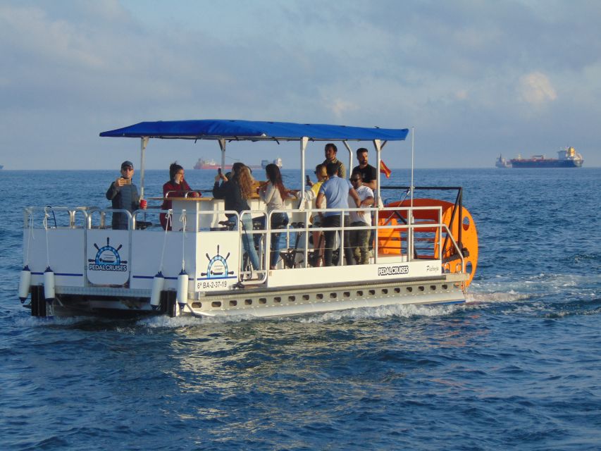 Barcelona: 1.5-Hour Private Scenic Pedal Boat Tour - Passing the W Barcelona and returning to port