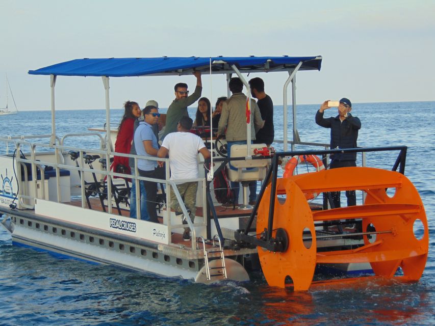 Barcelona: 1.5-Hour Private Scenic Pedal Boat Tour - What the drinks, music, and privacy add