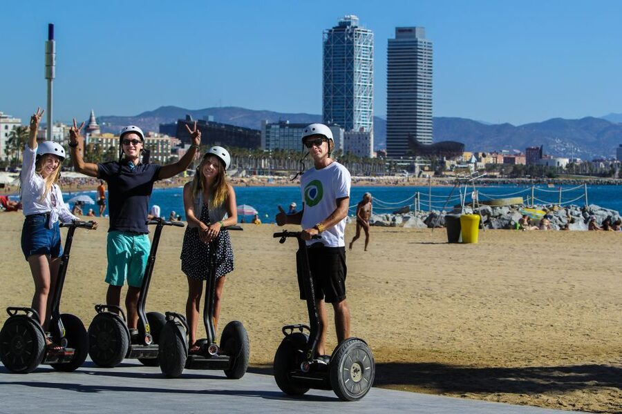 Barcelona: 1-Hour Short Panoramic Segway Tour - Riding from Carrer de Rull to Barcelona’s Waterfront