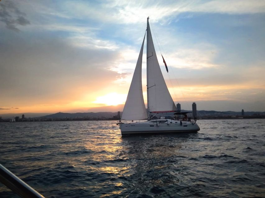 Barcelona: 2-Hour Private Sunset Sailing Experience - The sunset: beautiful, but not guaranteed to be unobstructed