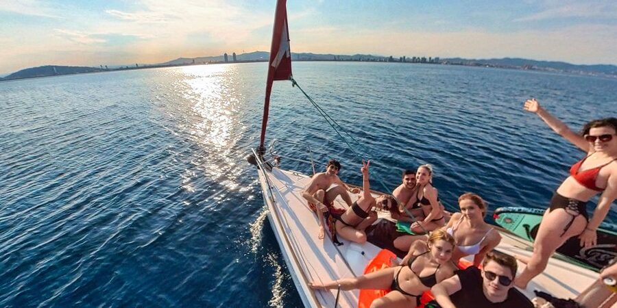 Barcelona: 2-Hour Sailboat Tour with Paddle Boarding - The Swim Stop and Paddle Board Break