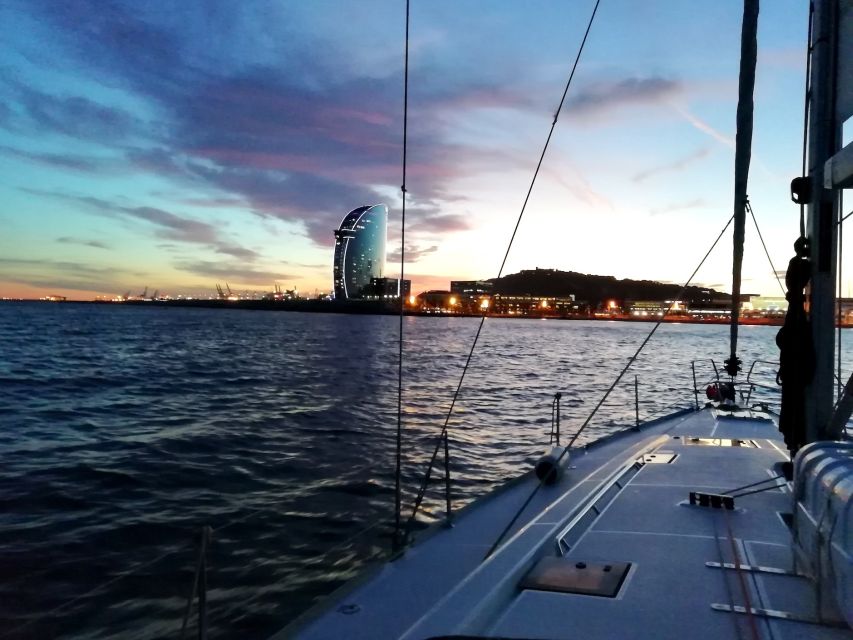 Barcelona: 2-Hour Sailboat Tour with Snacks and Drinks - Barcelona’s famous sights from the sea