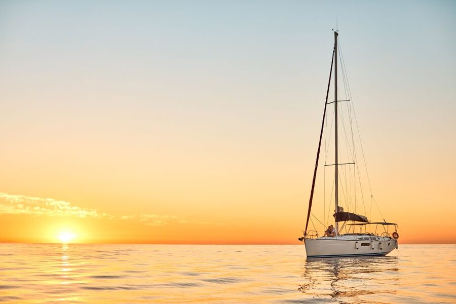 Barcelona: 2-Hour Sunset Sailboat Trip - Swimming, paddle boarding, and floating in Barcelona