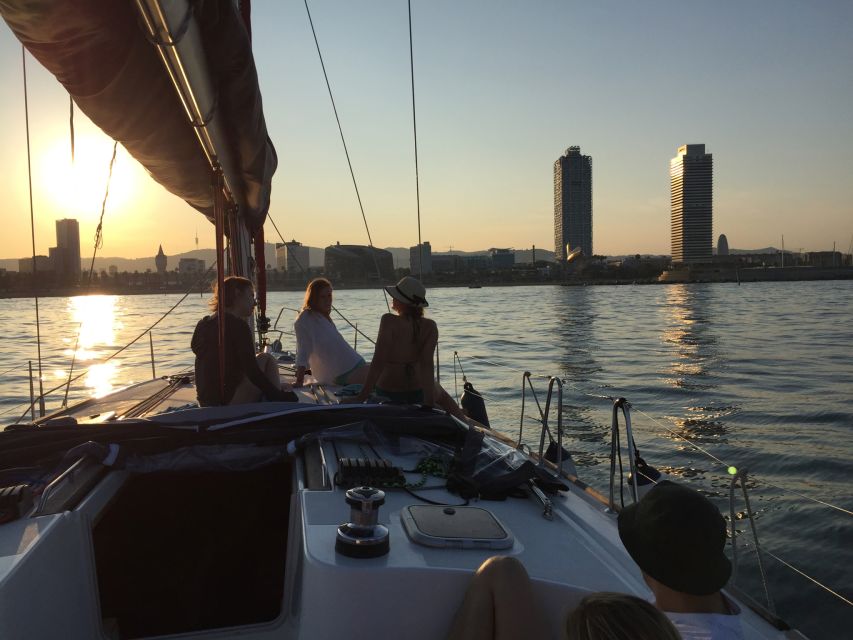 Barcelona: 2-Hour Sunset Sailboat Trip - A gentle introduction to sailing