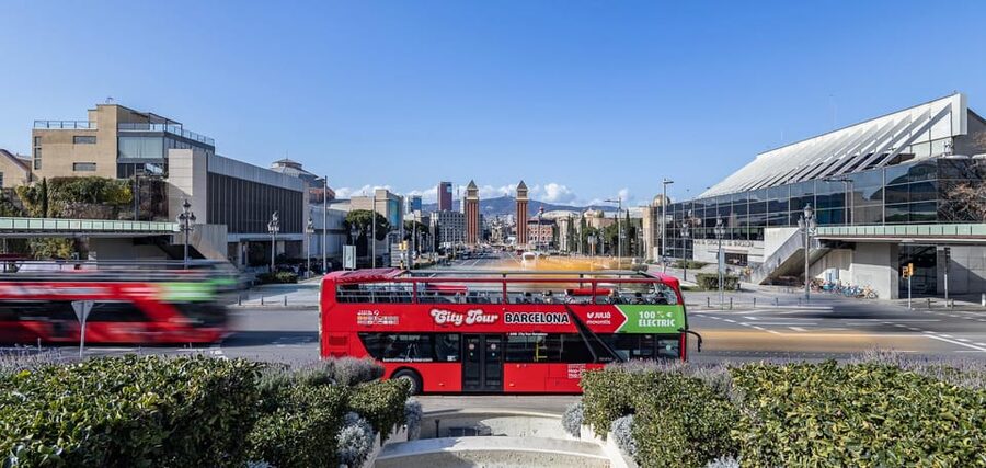Barcelona: 24 or 48-Hour Hop-On Hop-Off Bus Tour - Orange route: Camp Nou, Montjuïc, museums, and El Born