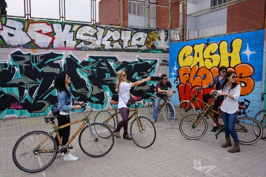 Barcelona: 3.5-Hour Street Art Tour by Bamboo Bike - From Parallel toward Barcelona’s alternative districts