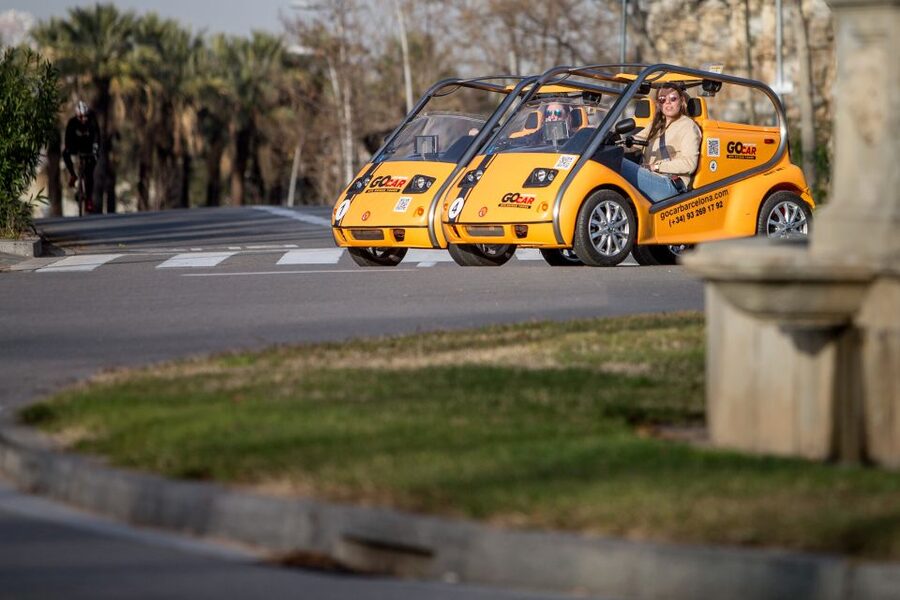 Barcelona: 3-Hour Discover Gaudí GoCar Tour - Bellesguard gives the route a quieter Gaudí stop