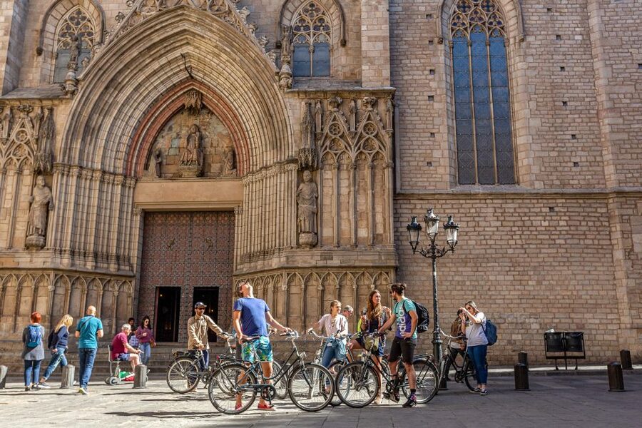 Barcelona: 4-Hour Small Group Bike Tour - How the flexible route works
