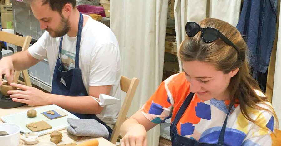 Barcelona: Artisan Ceramic Cup or Vase Making Workshop - From clay to cup, vase, or planter