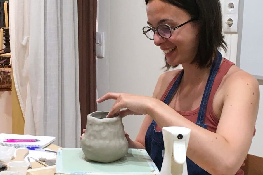 Barcelona: Artisan Ceramic Cup or Vase Making Workshop - Texture and decoration make the piece personal