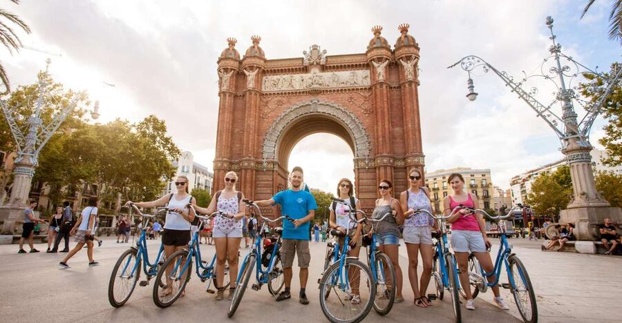 Barcelona Beach 3-Hour Bike Tour - Barceloneta Beach and the people-watching stretch