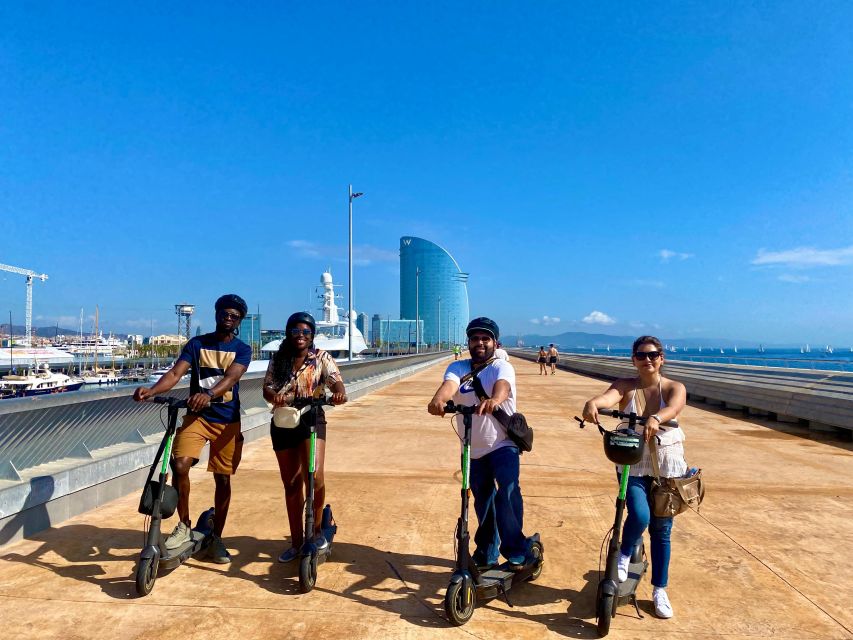 Barcelona: beach E-bike or E-Scooter Tour - Key points to know before you book
