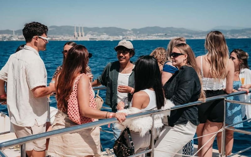 Barcelona: Brunch Boat Party with Drinks and DJ - What the itinerary feels like from start to finish