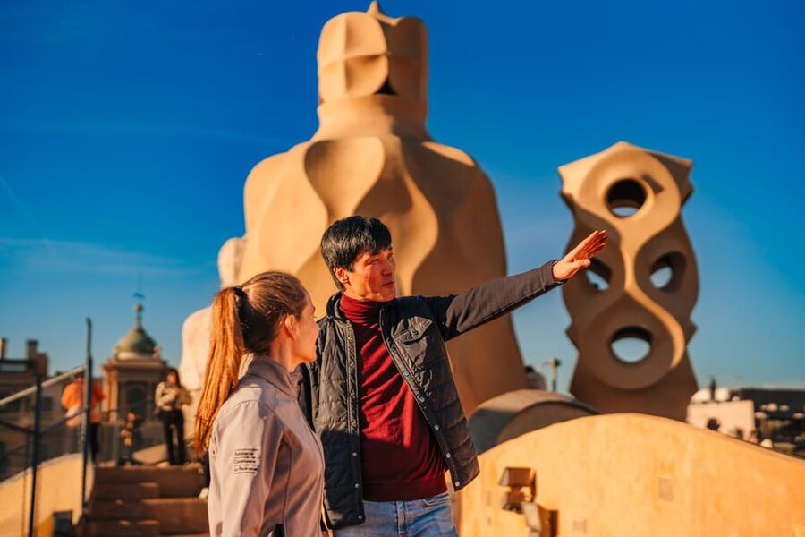 Barcelona: Casa Milà Early-Morning Access Guided Tour - The Whale Attic and Gaudí Exhibition