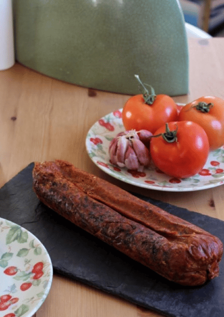 Barcelona: Catalan Cuisine cooking course 100% vegan - Sitting down to taste what you made