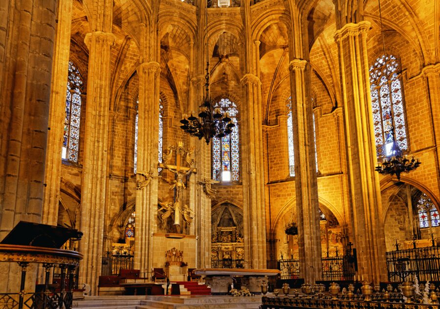Barcelona Cathedral: Ticket, Guided Tour and VR Experience - Guides, languages, and group style