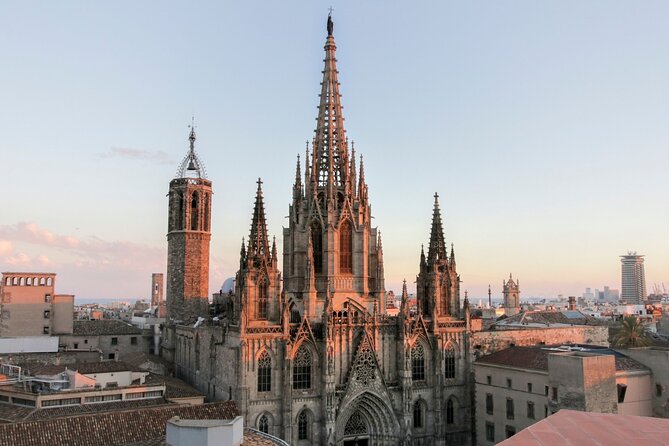 Barcelona Cathedral: Ticket, Guided Tour, Terrace + VR Experience - Inside the Gothic cathedral