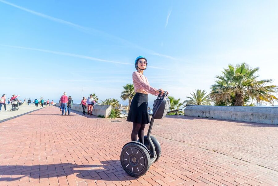 Barcelona: City and Seafront Guided Segway Tour - From Barceloneta beaches to Olympic Port