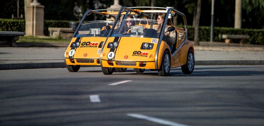 Barcelona: City Center and Olympic Park GoCar Experience - Key points at a glance