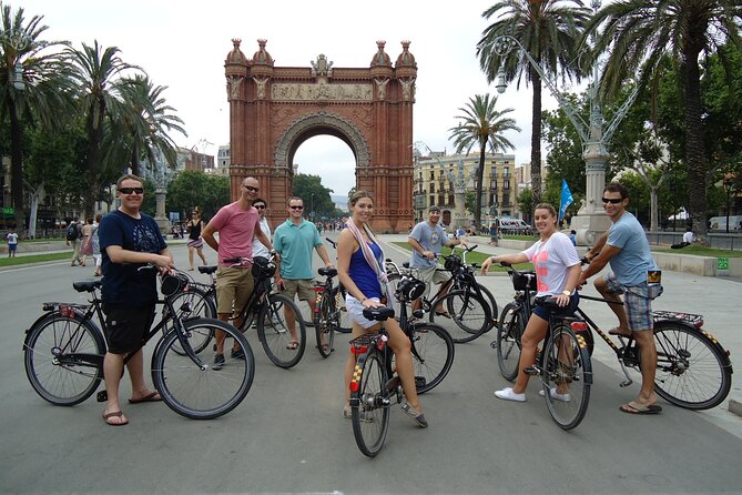 Barcelona City Highlights Bike Tour - Columbus Monument, Raval, and the giant cat