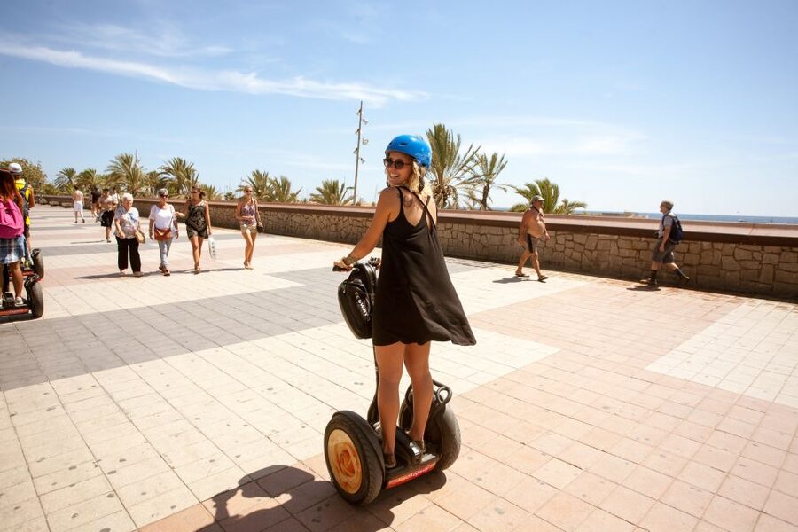 Barcelona: City Highlights Guided Segway Tour - El Born brings the tour full circle