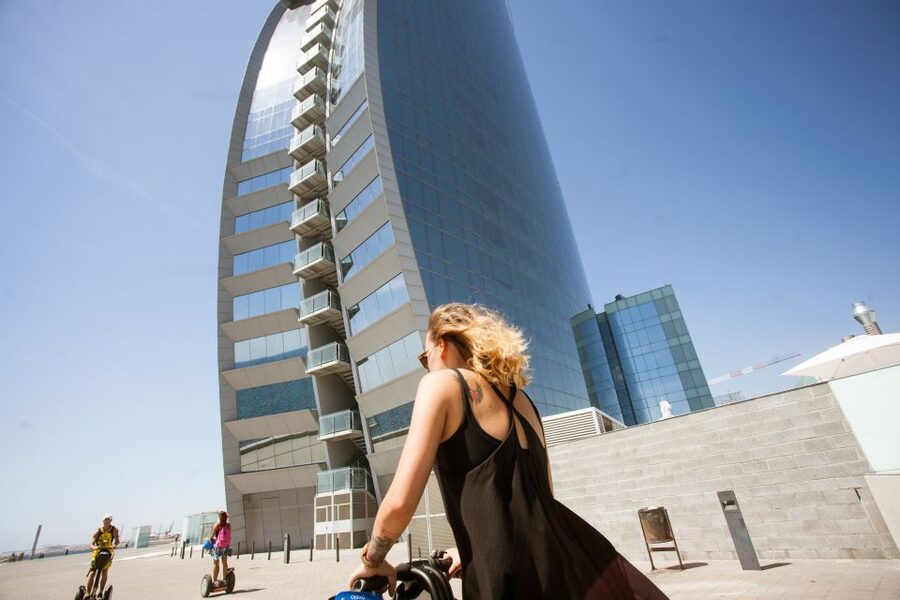 Barcelona: City Highlights Guided Segway Tour - Group size, riding rules, and comfort