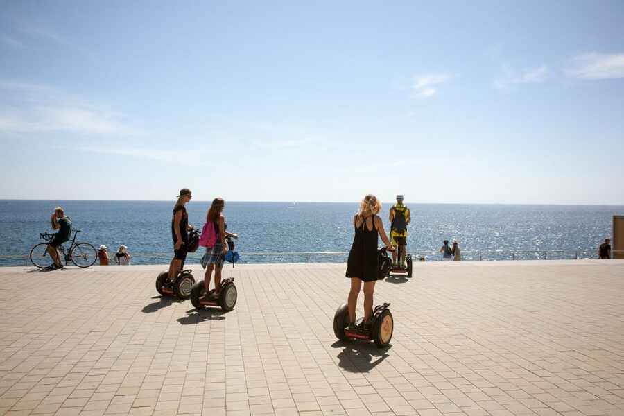 Barcelona: City Highlights Guided Segway Tour - The Gothic Quarter opens onto Port Vell