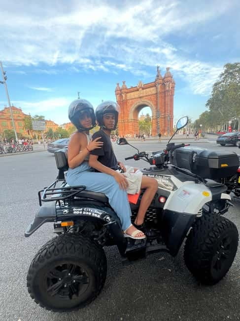 Barcelona: City Sights Electric Quad Tour - Plaça de Catalunya and the start of La Rambla
