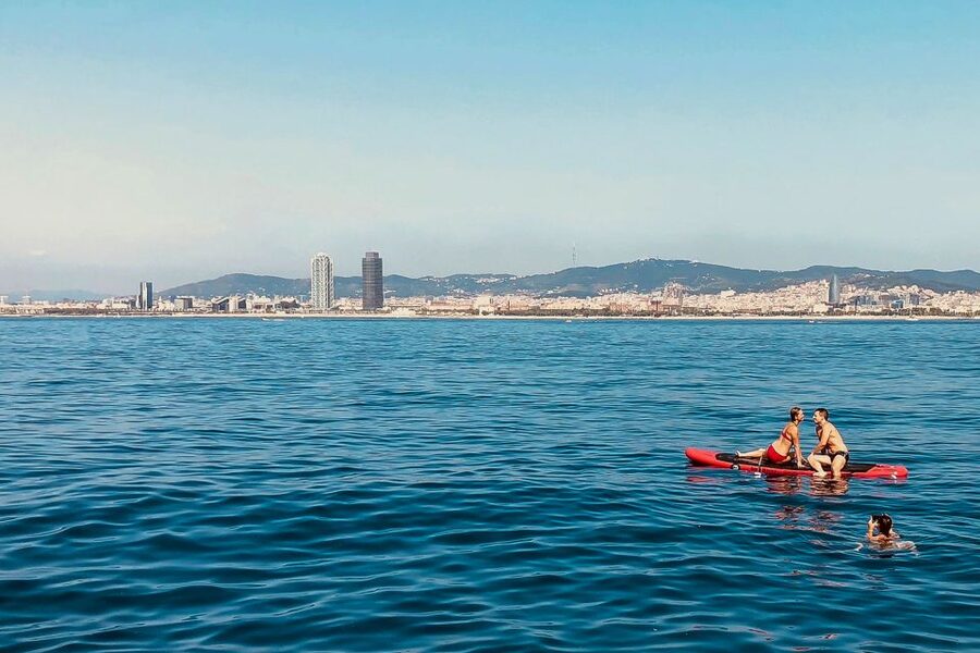 Barcelona: Coastline Boat Trip with Snacks and Cava - Snacks, cava, and the practical value of the price