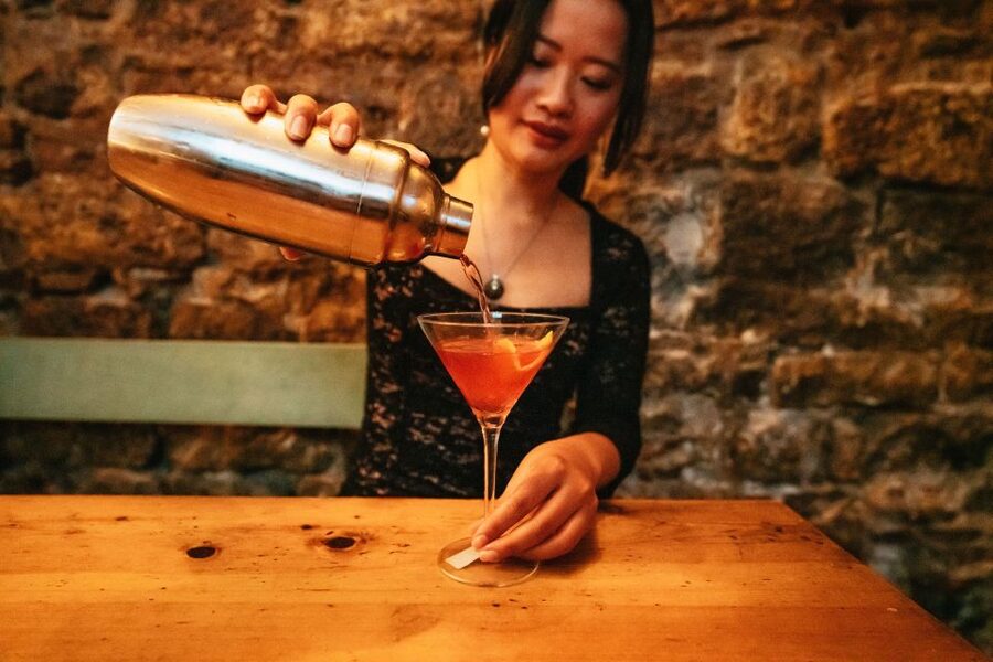 Barcelona: Cocktail Master Class by Mixologist with Tapas - Four cocktails and a seat behind the bar