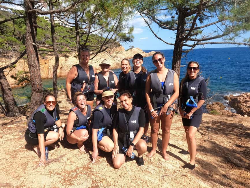 Barcelona: Costa Brava Kayak and Snorkel Tour with Lunch - Booking details worth knowing