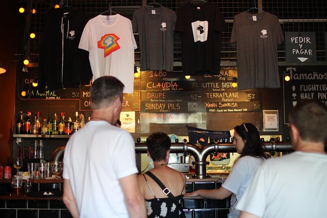 Barcelona Craft Beer Tour with a Brewery Tour and 3 Local Bars - Stop three, Craft in a Roman-era building