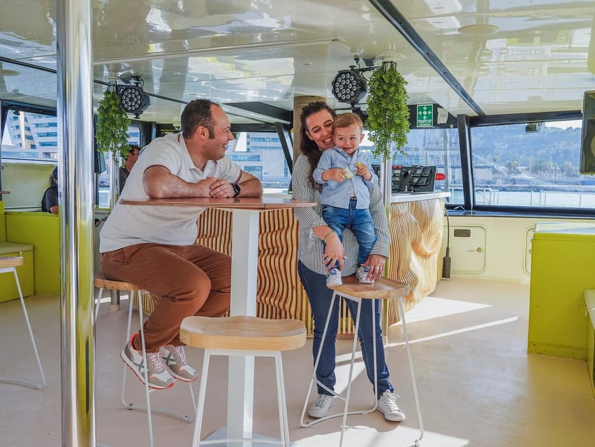 Barcelona: Daytime or Sunset Catamaran Cruise with Music - What you can do aboard the catamaran