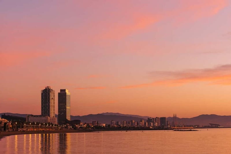 Barcelona: Daytime or Sunset Cruise with Drinks - Vila Olimpica and Barcelona’s modern waterfront