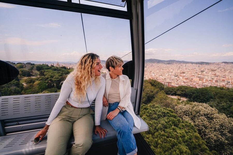 Barcelona: E-Bike Tour with Montjuic Cable Car & Boat Ride - From the Olympic Ring to the waterfront