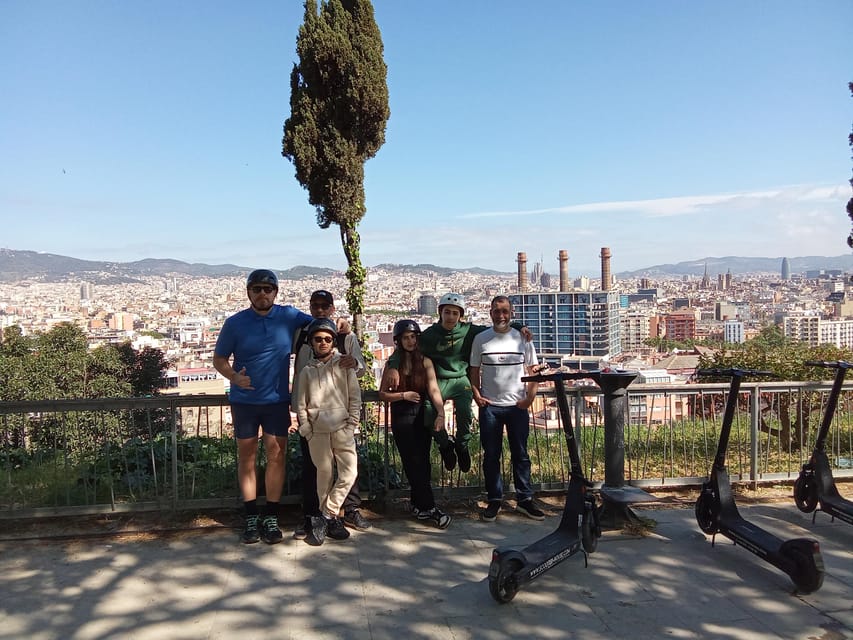 Barcelona: e-scooter and Bike tour - Harbor views at El Cap de Barcelona