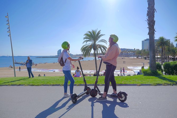 Barcelona Electric Scooter Tour - Olympic Port, Vila Olímpica, and the coast
