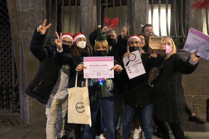 Barcelona escape game, time travel - The challenges and the time-travel story