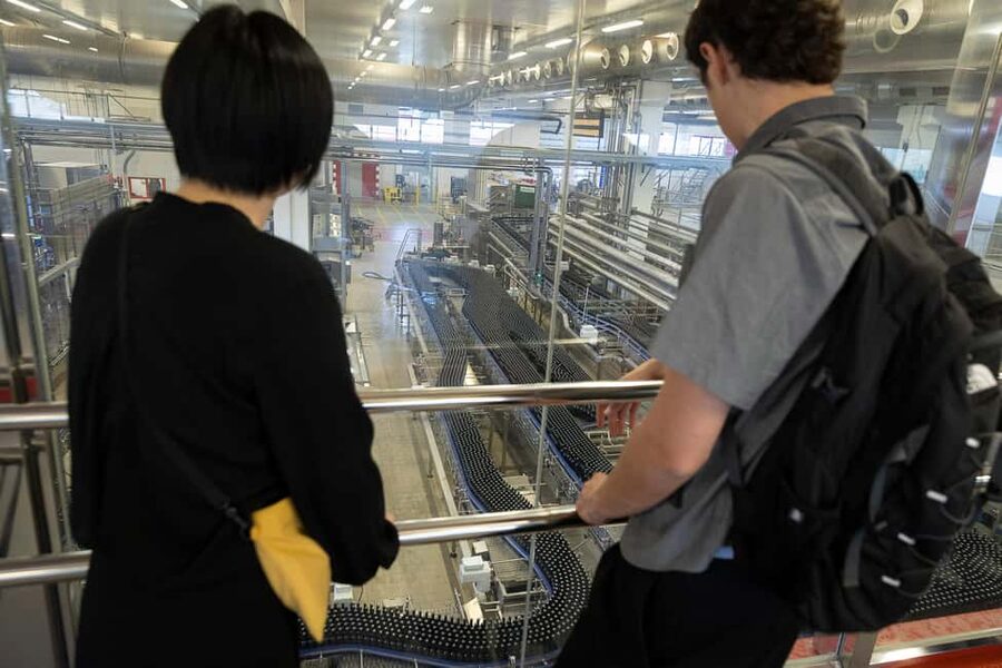 Barcelona: Estrella Damm Brewery Guided Tour with Tasting - The opening: from ingredients to Mediterranean beer