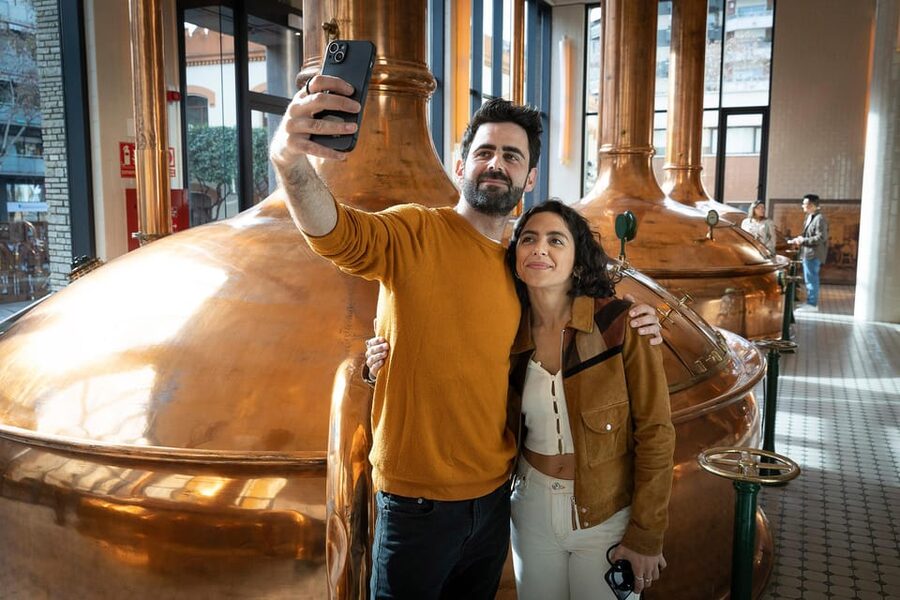 Barcelona: Estrella Damm Old Brewery Tour with Tasting - The boiler room and historic rooms