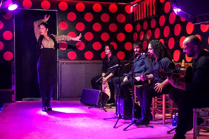 Barcelona Evening Tour, Flamenco Show & Tapas - Los Tarantos and the 45-minute flamenco show