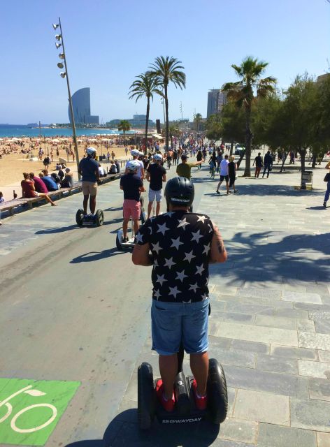 Barcelona Exclusive 3-Hour Segway Tour - Sea air around Barceloneta Beach