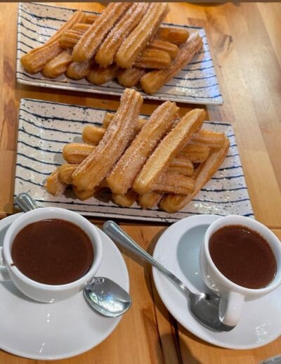Experience the Best Churros with Hot Chocolate