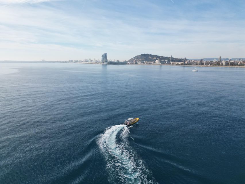 Barcelona: Fast Skyline Cruise - Open water brings the speed and skyline views