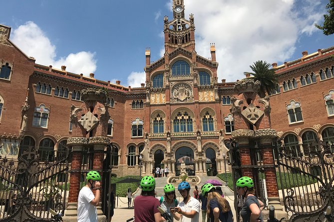 Barcelona Gaudi Guided Small Group E Bike Tour - Reaching the Sagrada Familia
