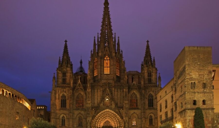 Barcelona: Gothic Quarter and Flamenco Show (Small Group) - Plaça del Rei and Barcelona’s medieval face